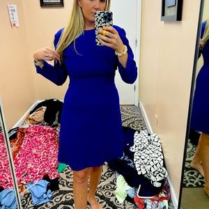 J Crew Royal Blue Women’s Dress size 8